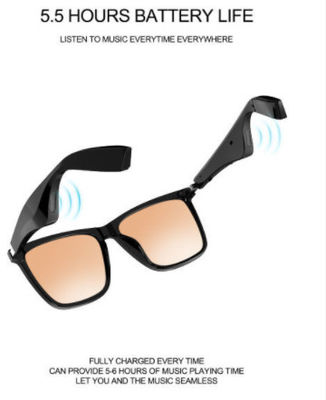 Monóculos da música de Bluetooth dos vidros do sucesso de vendas TWS com o Eyewear esperto audio sem fio do orador